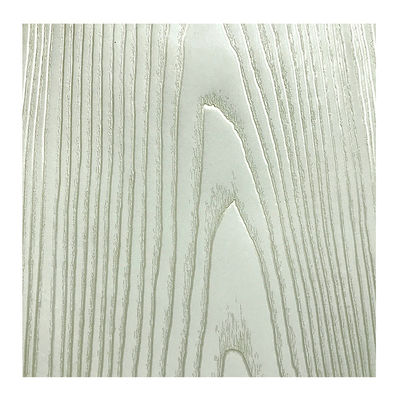 qualidade  Non Self Adhesive Synchronous Wood Texture PVC Door Super Clear Film fábrica