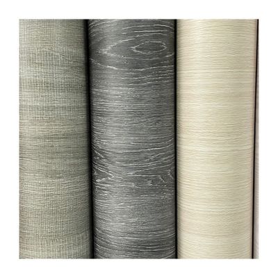 qualidade  New Type Non Self Adhesive Wood Grain Decorative Film Non Self Adhesive Roll PVC Decorative Film For Membrane fábrica